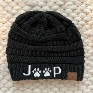 Black JEEP Beanie